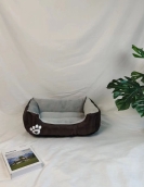 Pet cushions can be used in four seasons of square dog nest candy, pet nest footprints of Teddy