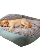 Demolition of dog nest green can be warm in winter warm pet cushion winter sofa four seasons universal dog pad pet nest