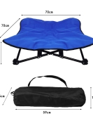 Disassembly Oxford's Pet Pets Pet Bed Portable Outdoor Cool Waterproof Dog Bed