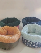 Winter pet nest keeps warm and thickened deep sleep animal supplies method fighting Corgi dog