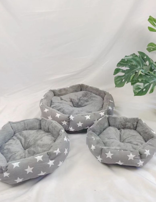 Creative canvas hexagonal dog nest Arctic Pets Pet Pet Products Comfortable Drink and Washing