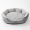 Gray polygon dogs nest medium 47*40*14cm 