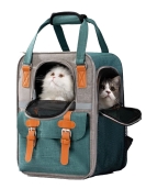 Cat backpack portable folding and breathable pet outbound cats and dogs with bags with bags with large capacity