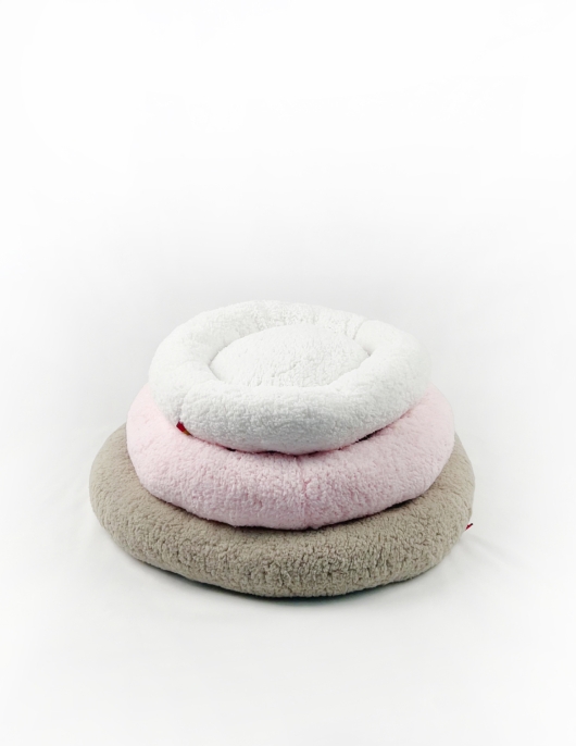 Plush pet nest, dog nest, warm and disassembly, washing round cat nest Pet bed, four seasons universal