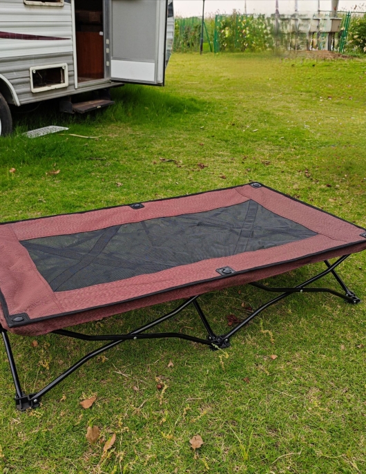 Pet bed moisture -proof and breathable away from the ground bed elevated bed can fold the medium large dog line military bed dog bed