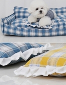 Pet sofa cushion plaid pet nest Four seasons universal dog nest household pet sofa bed cat dog nest pet supplies