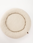 Round short hair warmth, simple cat nest in winter thickened pet dog nest deep sleep pet mattress supplies