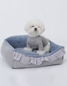 The dog's nest pet nest cat sofa nest waterproof small and medium -sized canine teddy cushion can wash the cat nest dog bed