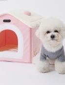 Indoor dog nest house type pet nest four seasons universal heating and breathable cloth cats and dog hut pet supplies