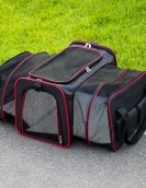 Pet bag can expand the car pet hand -up cat bag out bag to take a cat with travel storage bag