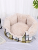 Pet nest Little Rabbit Mao three -dimensional cat nest blocking the dog's nest lace sofa nest deep sleep universal nest