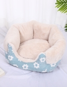 Pet nest Little Rabbit Mao three -dimensional cat nest blocking the dog's nest lace sofa nest deep sleep universal nest