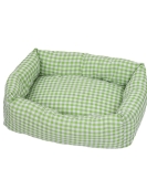 Three -color cotton -woven grid cloth pet cushion pet nest Four seasons can be used for dog nest cat nests