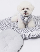 Pet mattress cats and dog sofa cushion Dogs sleeping round cushion cushion winter heating and breathable dog nest household pet supplies