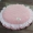 Plaid single cushion (pink pink) -s s diameter 50cm1.18kg 