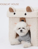 Hot selling cat nests autumn and winter pet supplies Winter cat nest dog nest can be disassembled cat nest