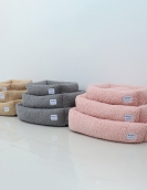 Gouwn large, medium -sized dog nests in winter moisture -proof warmth and short velvet fur square dog nest pet nest pads