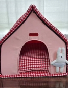 Pet nest Four Seasons General Semi -closed Catalog washing house type cat dog nest pet supplies