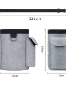 Outdoor fashion pet training bag dog training waist bag pet snack bag training dog pocket bag