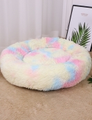 Dog nest cat nest long plush round pet nest dog bed Winter dog mats pet mattress pet supplies