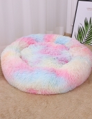 Dog nest cat nest long plush round pet nest dog bed Winter dog mats pet mattress pet supplies