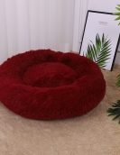 Dog nest cat nest long plush round pet nest dog bed Winter dog mats pet mattress pet supplies