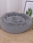 Dog nest cat nest long plush round pet nest dog bed Winter dog mats pet mattress pet supplies