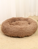 Dog nest cat nest long plush round pet nest dog bed Winter dog mats pet mattress pet supplies