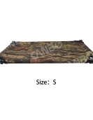 Pet bed dark camouflage dog elevated bed in summer cool, breathable, disassembled dog cat bed