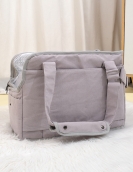 Portable Korean small body dog ​​bag out of the cat bag shoulder hand -handed bodies with bags and dogs