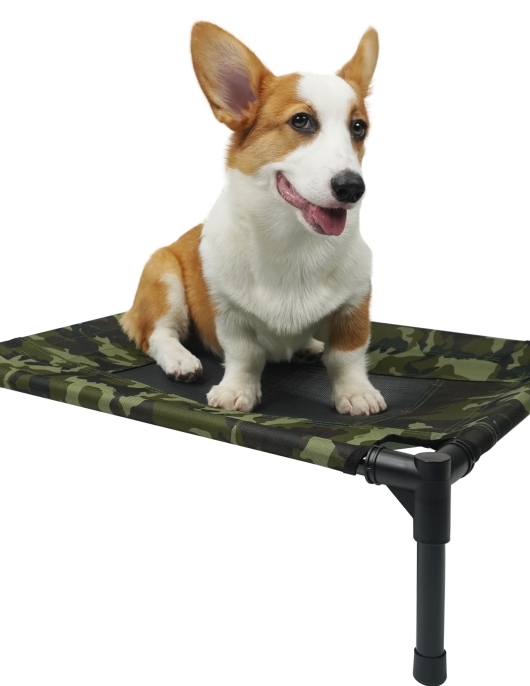 Camouflage Dog Elevated Bed Pet Overseas Orthopedic Military Military Poor Teslin's Four Seasons Common Mid -large Dogs