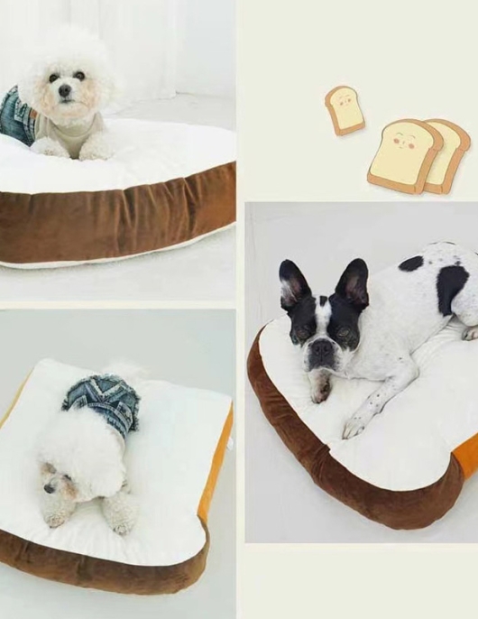 Straight bread pet cushion Summer breathable anti -slip, tear -resistant bites, dogs and dogs rest moisture -proof pet pads