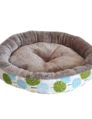 Little round nest cat and dog four seasons universal warmth, comfortable, cute skin -friendly Arctic velvet Shu cotton velvet