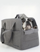 Winter fashion pets with bags with small dog bag cats multi -function folding large -capacity cat box