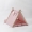 Cp2206a pink grid triangle tent 74*63*57 