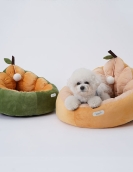 Avocado pet nest Cat cat puppy mattress in winter pet warming supplies deep sleep soft cat nest