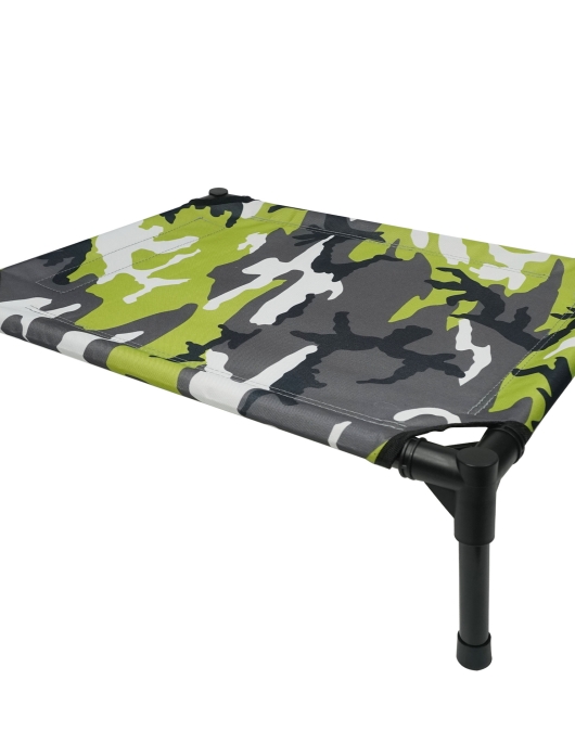 Camouflage Dog Marching Bed Iron Pipe Elevated Pet Pet Petable Petable Pet Pet Beds Four Seasons Common Dogs