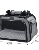 Pet out -of -the -box bag can be folded and folded car bag hand -lifted cat bag large capacity