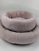 Little round nest cat nest, dog nest, polar velvet thickened small pet nest vehicle, pet cat nest