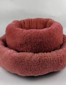 Little round nest cat nest, dog nest, polar velvet thickened small pet nest vehicle, pet cat nest